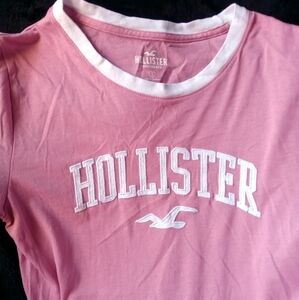 Hollister Pink Juniors' T-Shirt